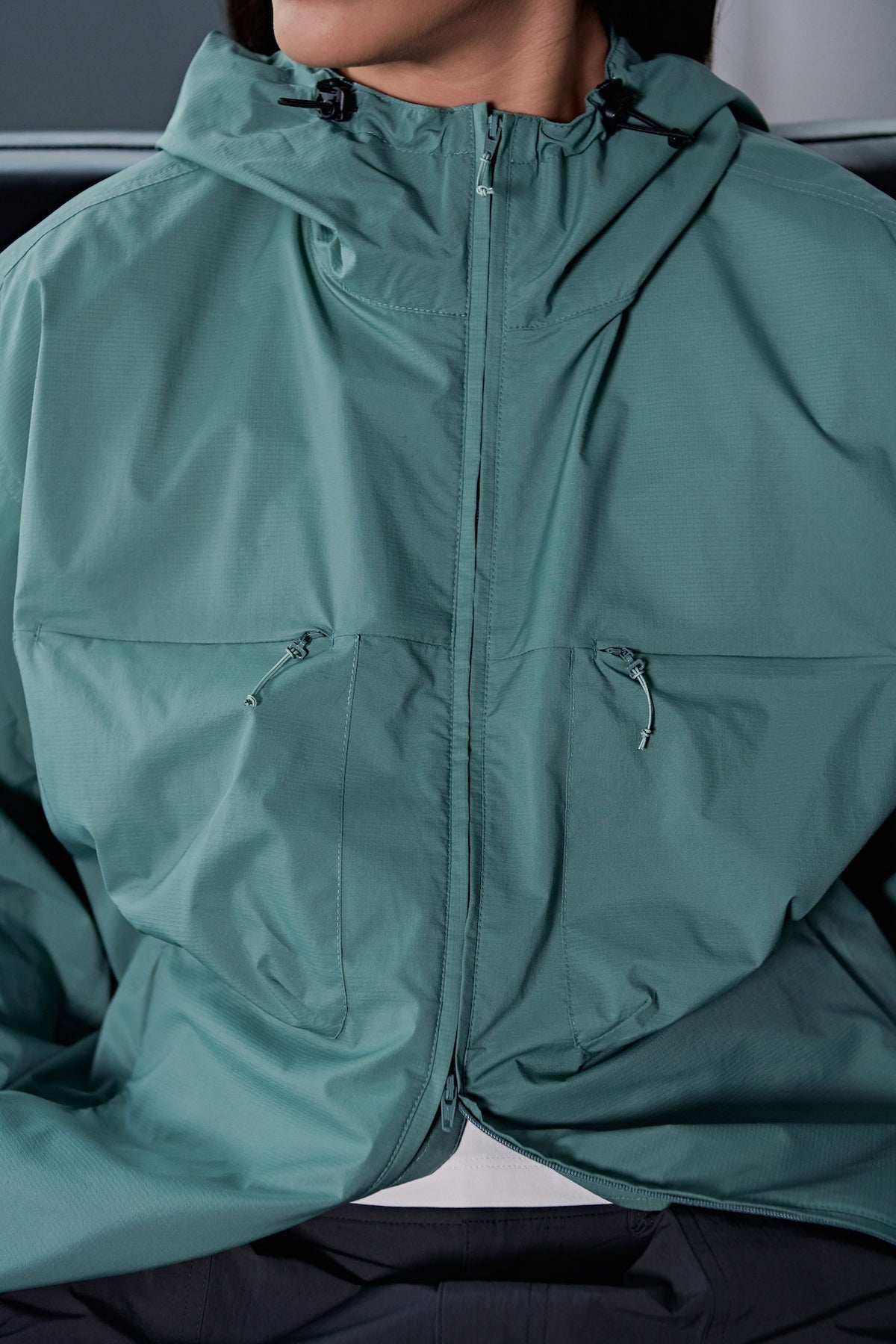 Unisex Equilibrium Hooded Windbreaker