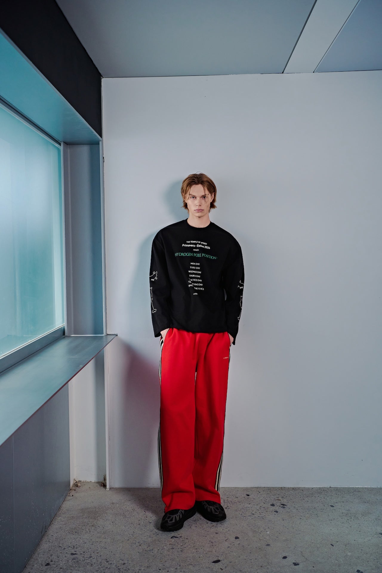 Spring Patch Long Sleeve Tee