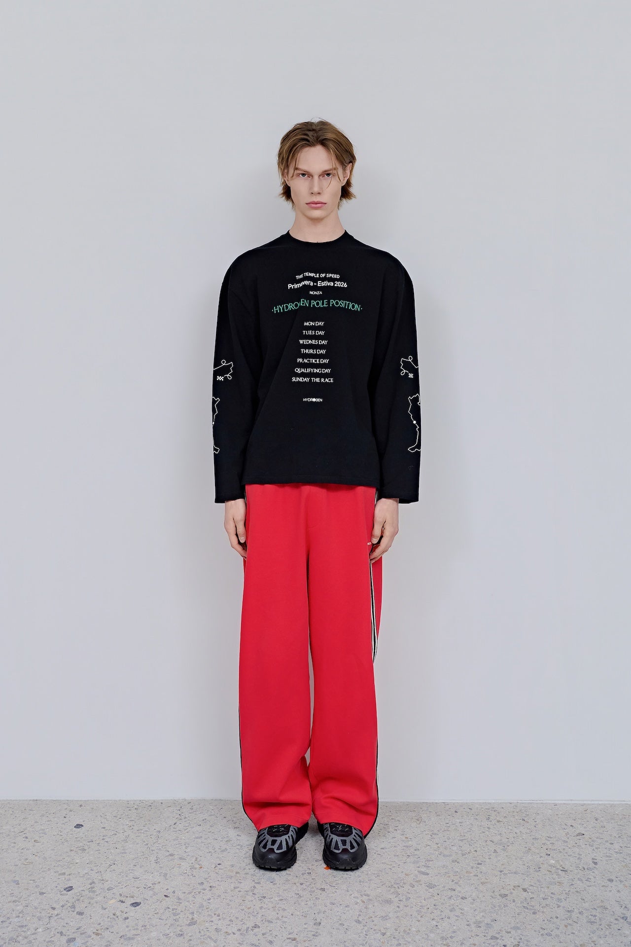 Spring Patch Long Sleeve Tee