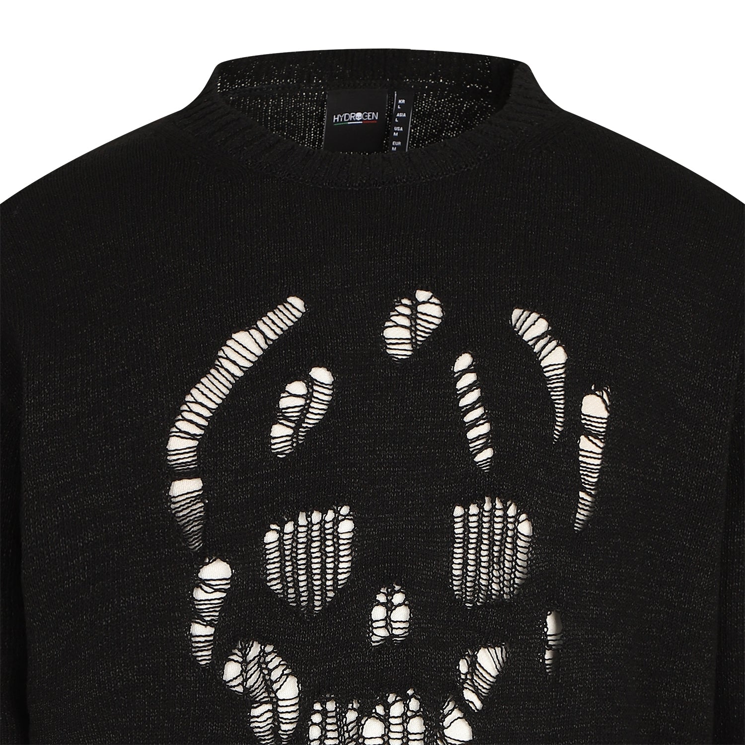 Men’s Destroyed Knit Sweater
