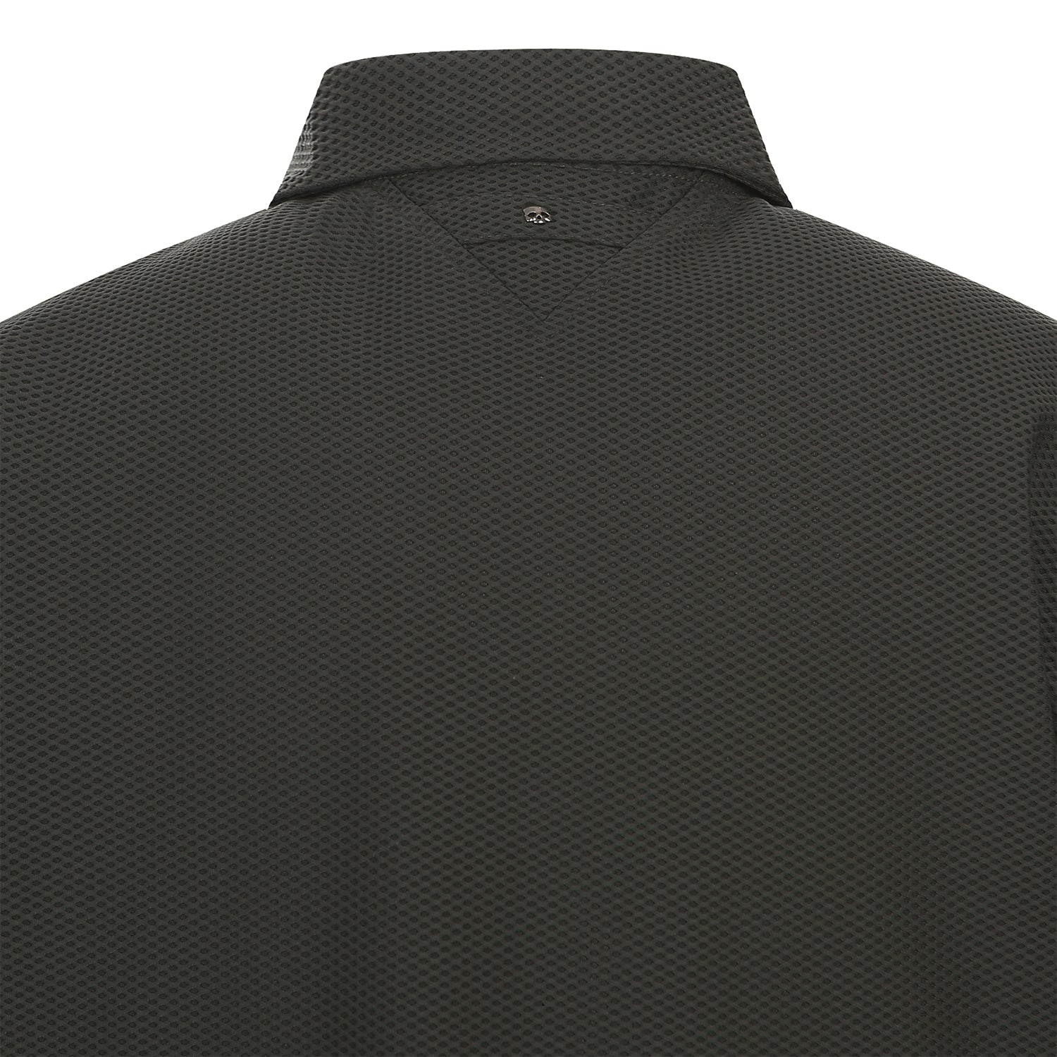 Men’s Waffle Collar Polo Shirt