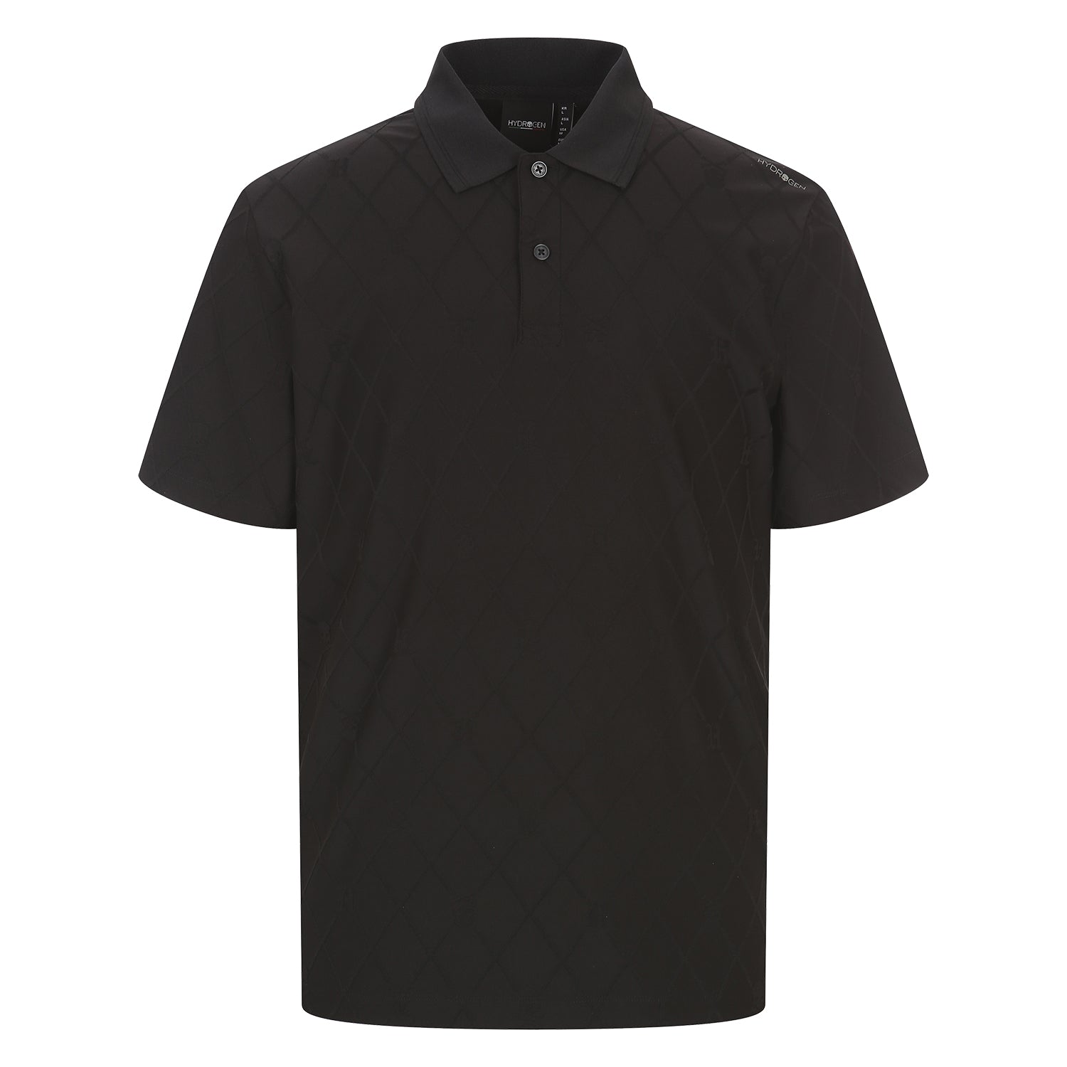 Jacquard Collar Polo Shirt