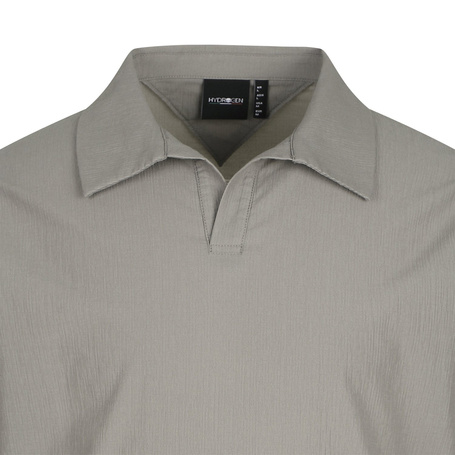 Men’s Seersucker Collar Polo Shirt