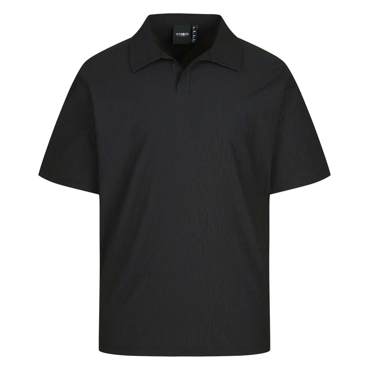 Men’s Seersucker Collar Polo Shirt