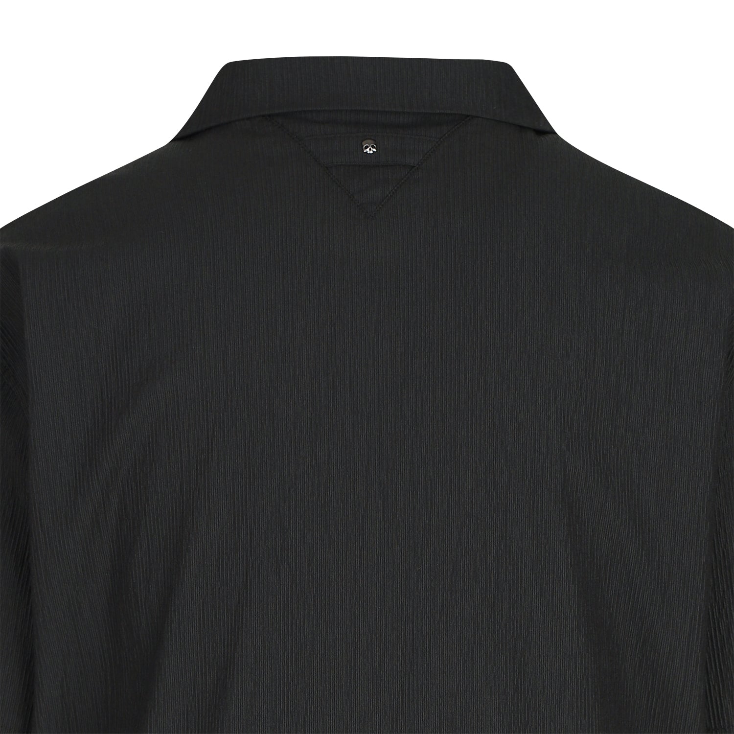Men’s Seersucker Collar Polo Shirt