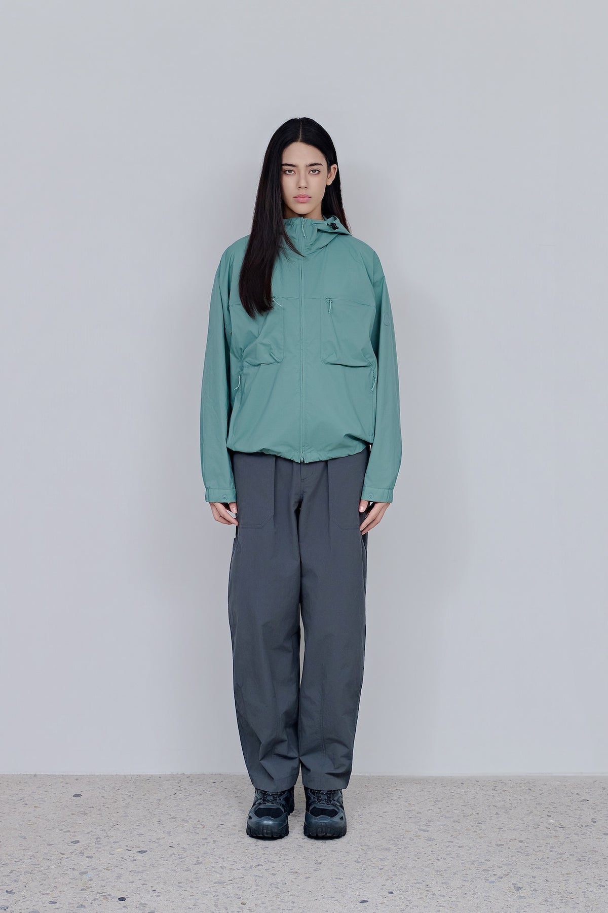 Unisex Equilibrium Hooded Windbreaker