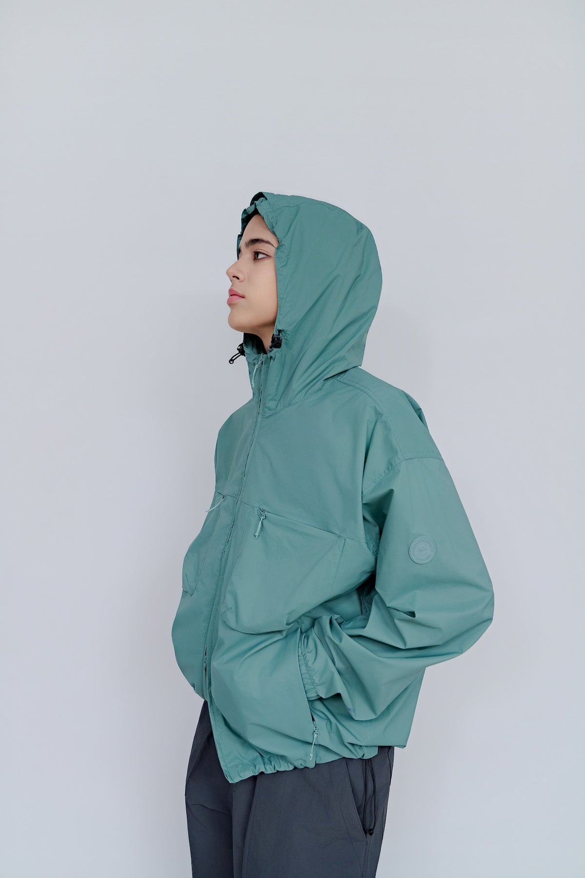 Unisex Equilibrium Hooded Windbreaker