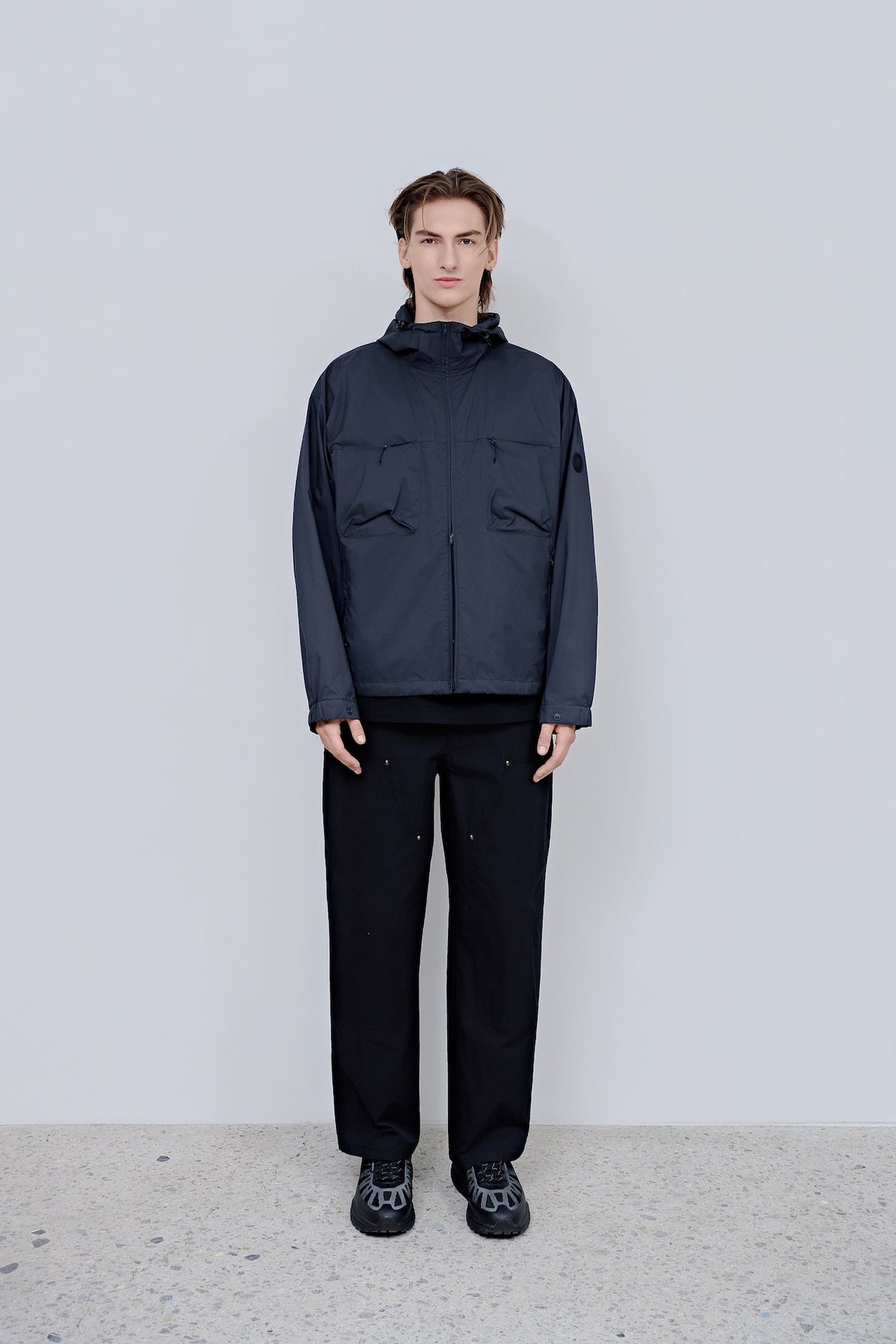 Unisex Equilibrium Hooded Windbreaker