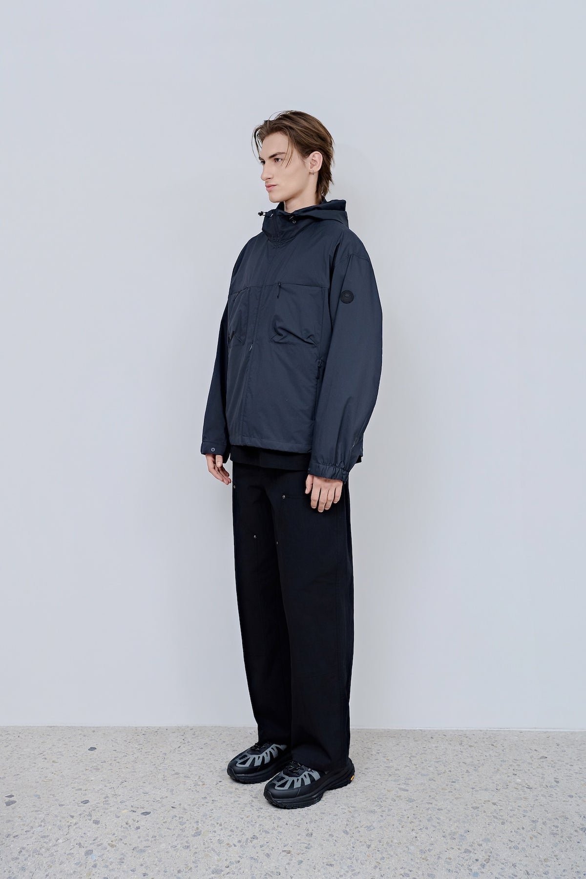 Unisex Equilibrium Hooded Windbreaker