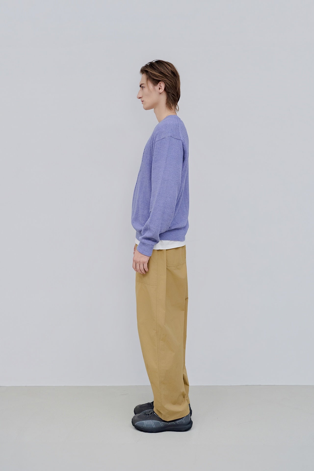 Men’s Destroyed Knit Sweater
