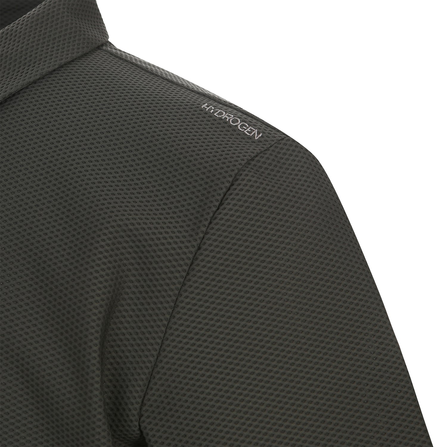 Men’s Waffle Collar Polo Shirt