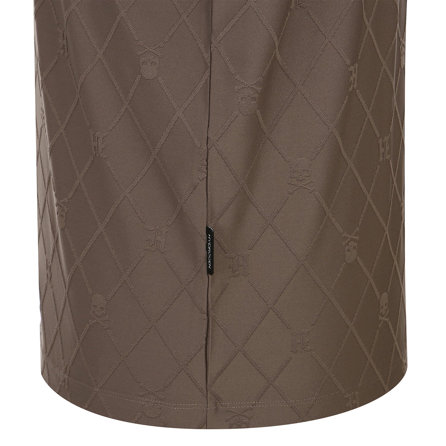Jacquard Collar Polo Shirt