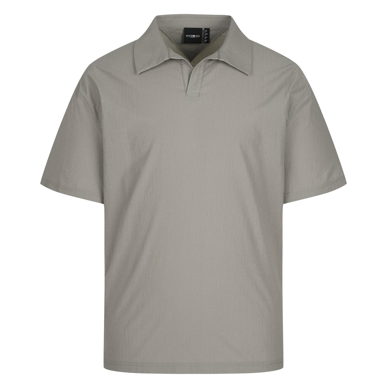 Men’s Seersucker Collar Polo Shirt