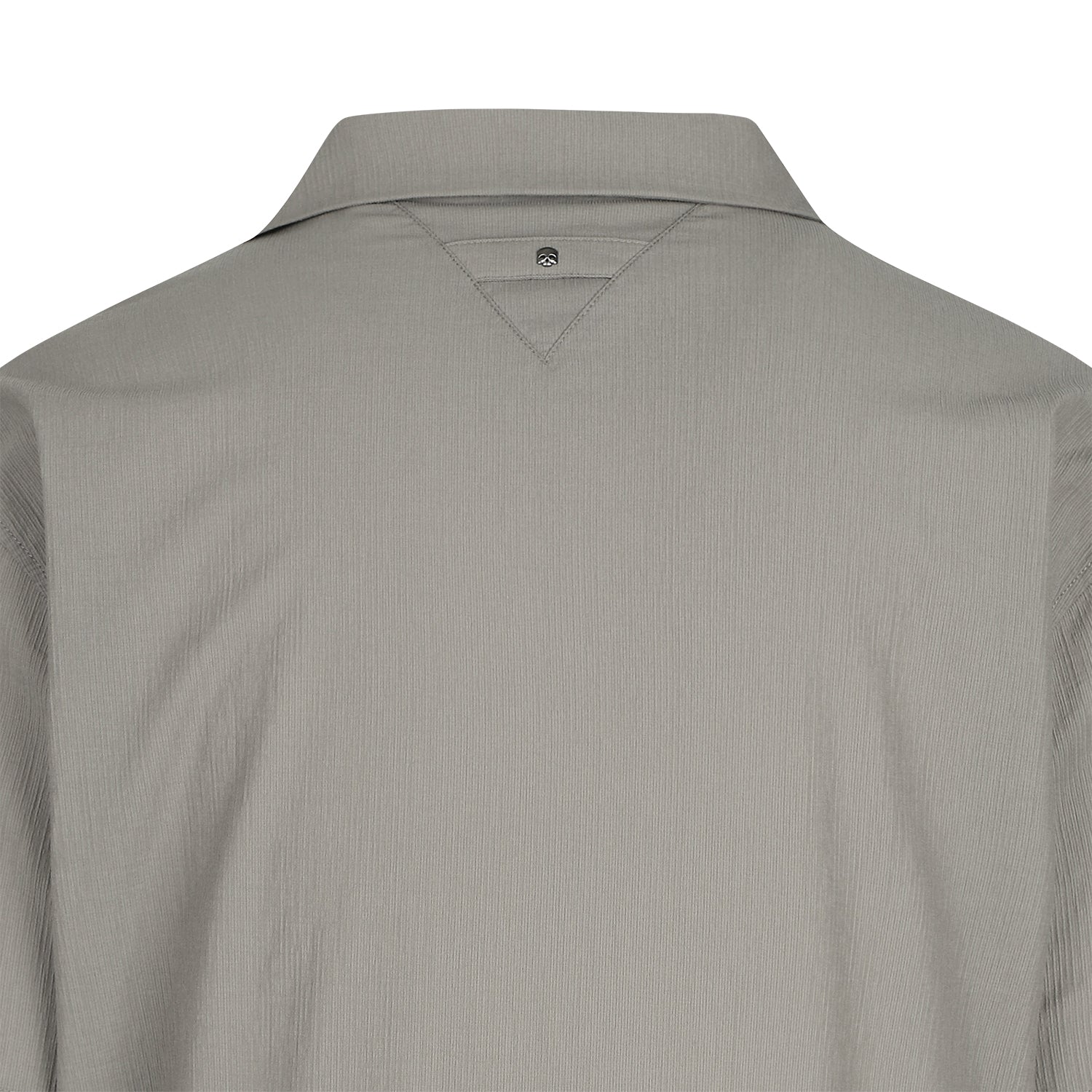 Men’s Seersucker Collar Polo Shirt