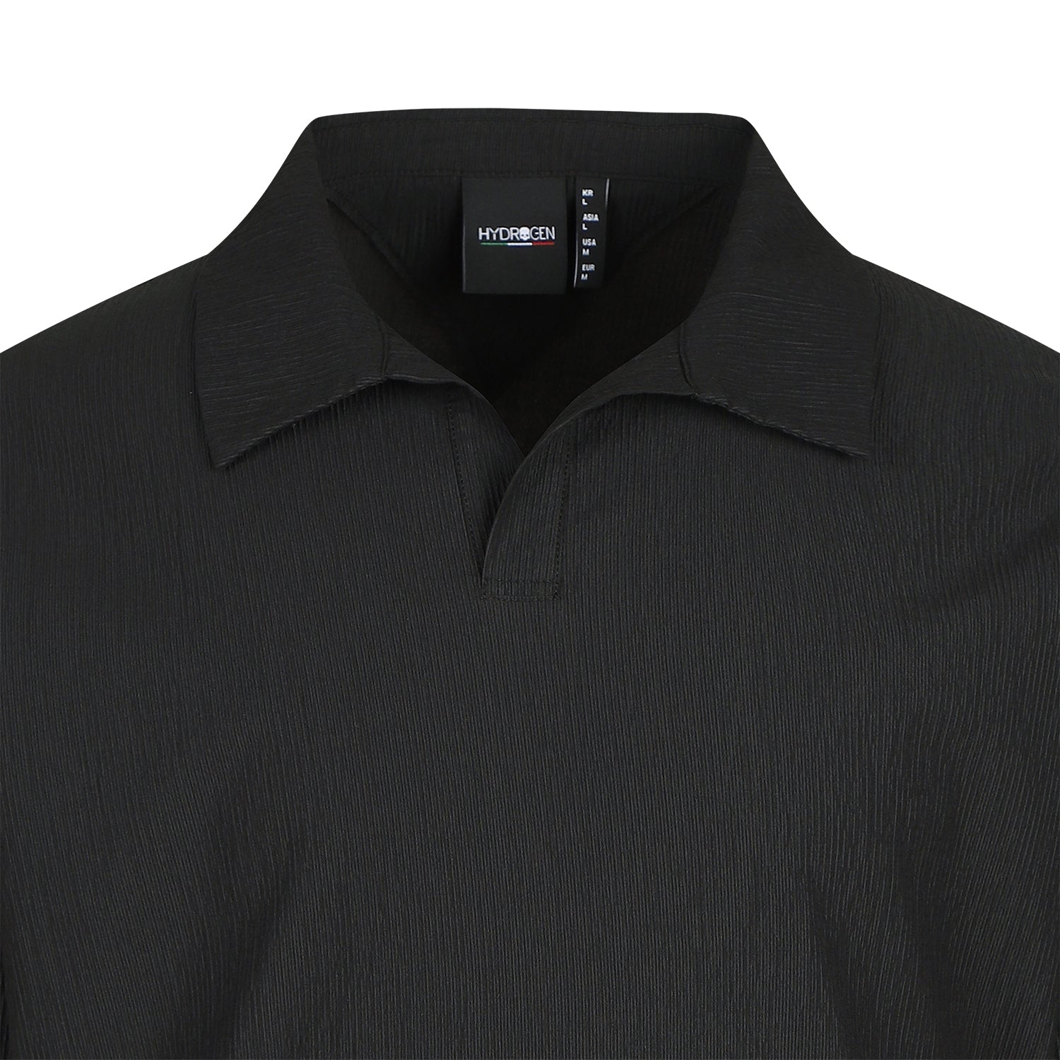 Men’s Seersucker Collar Polo Shirt