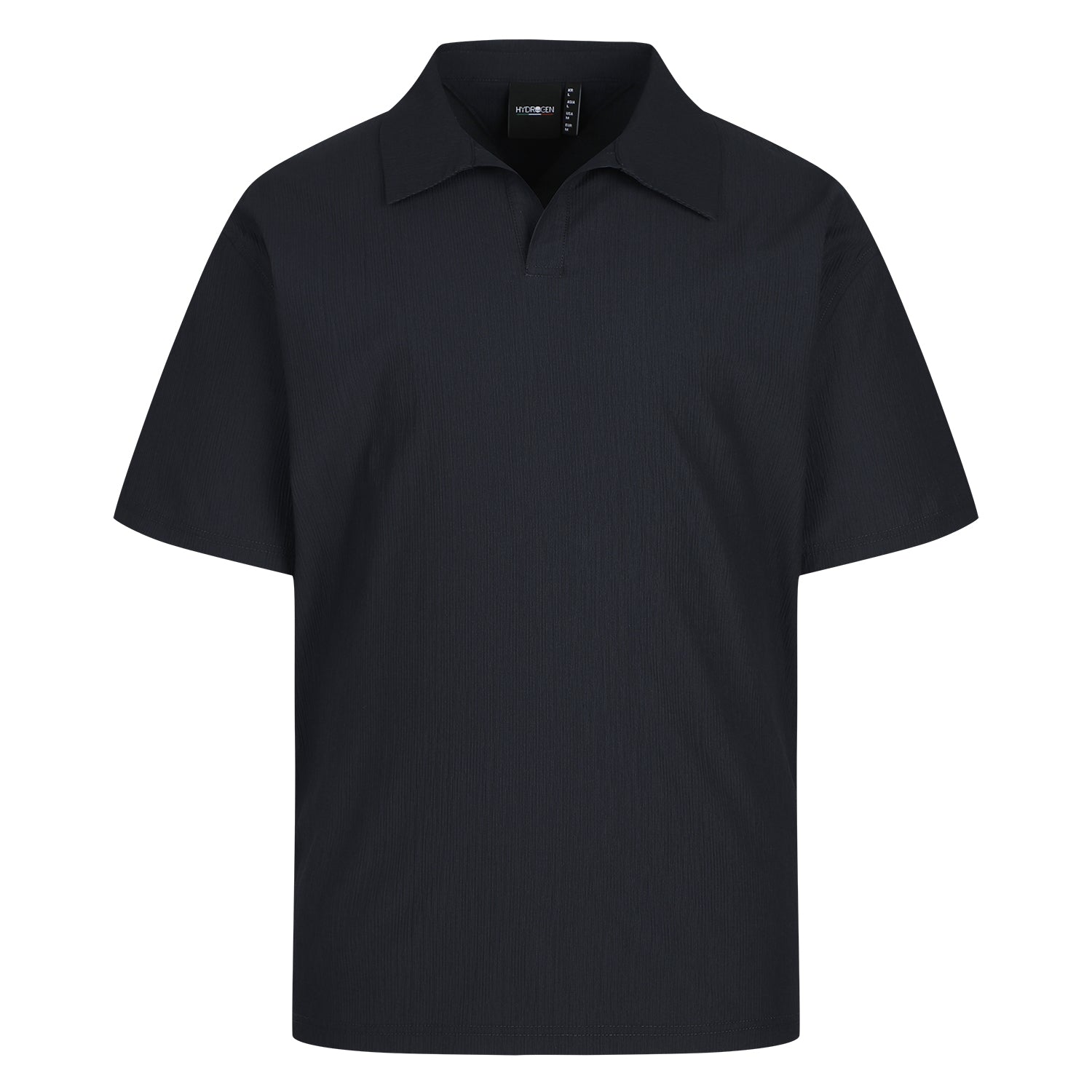 Men’s Seersucker Collar Polo Shirt