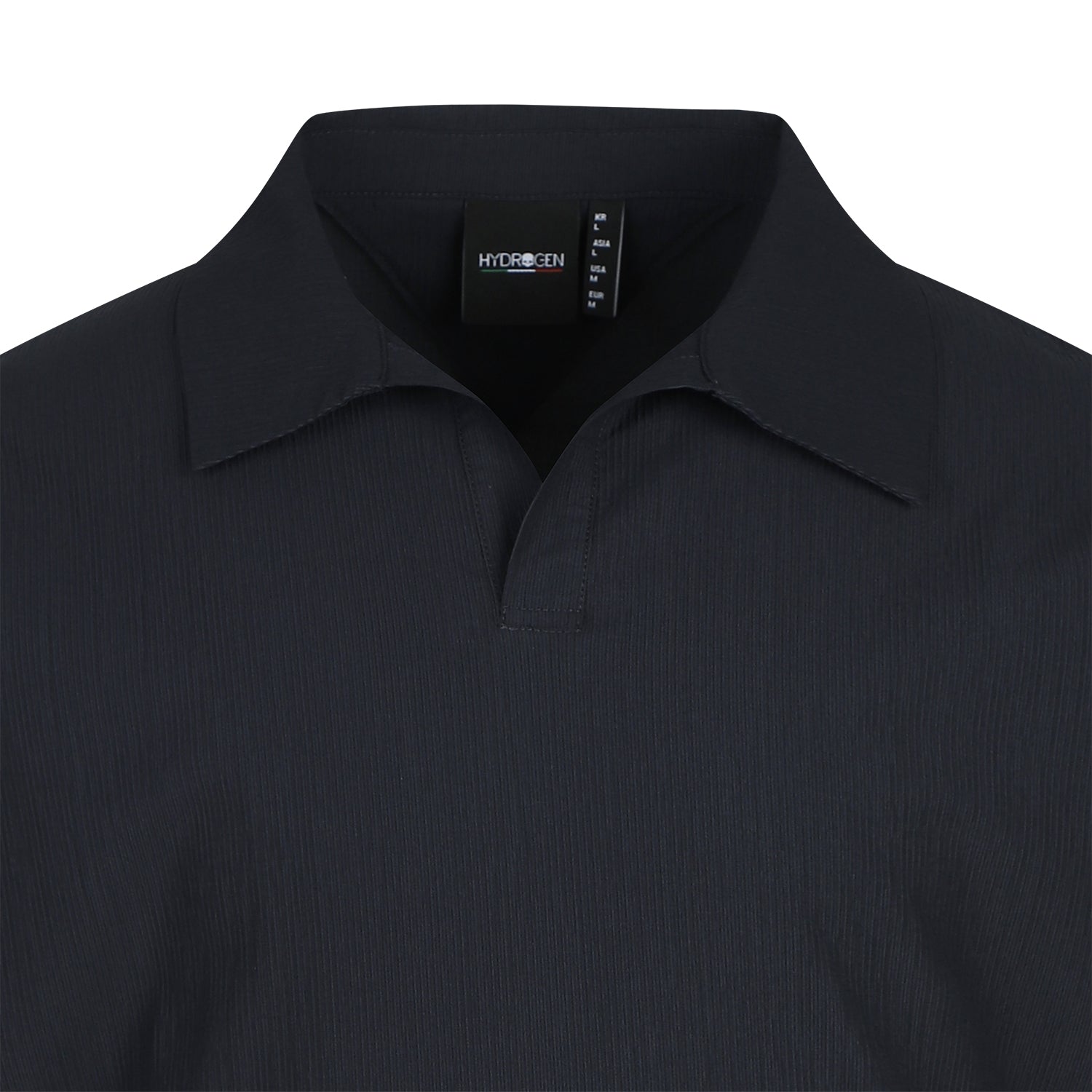 Men’s Seersucker Collar Polo Shirt